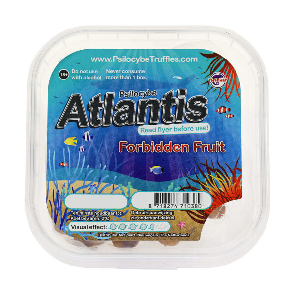 Atlantis magic truffels voorkant doosje