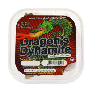 Dragons Dynamite magic truffels voorkant doosje