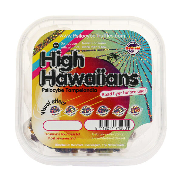 High Hawaiians magic truffels voorkant doosje