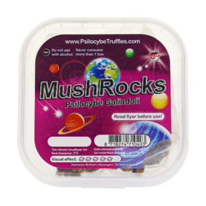 MushRocks magic truffels voorkant doosje